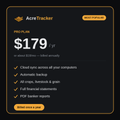 Acre Tracker — Pro Plan (Annual)